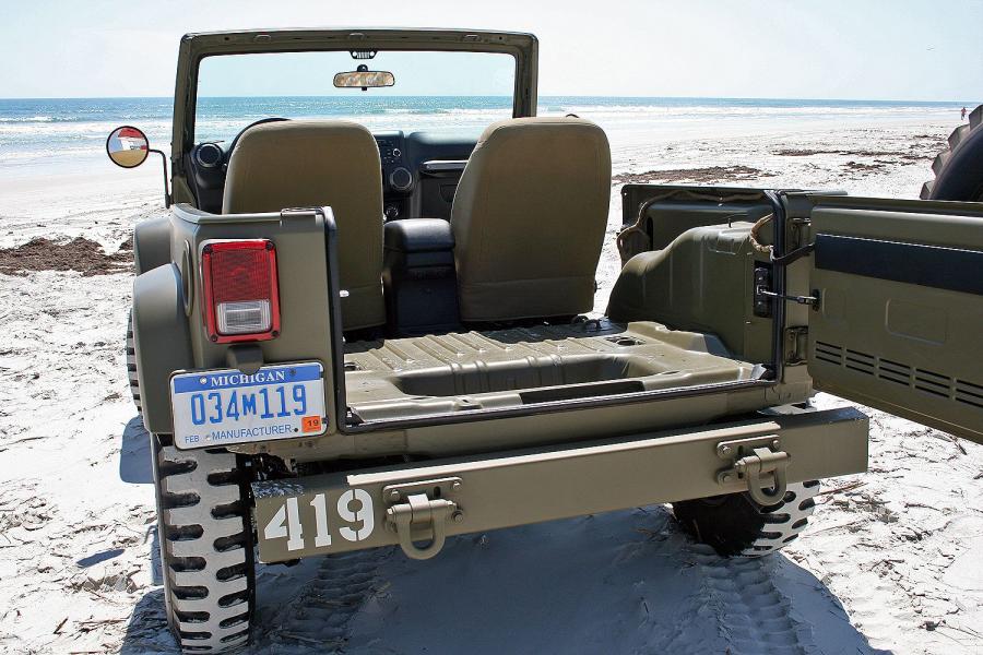 Багажник Jeep Wrangler 75th Salute Concept (JK) 2016 года  (фото 4 из 12)
